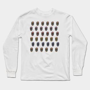 skulls Long Sleeve T-Shirt